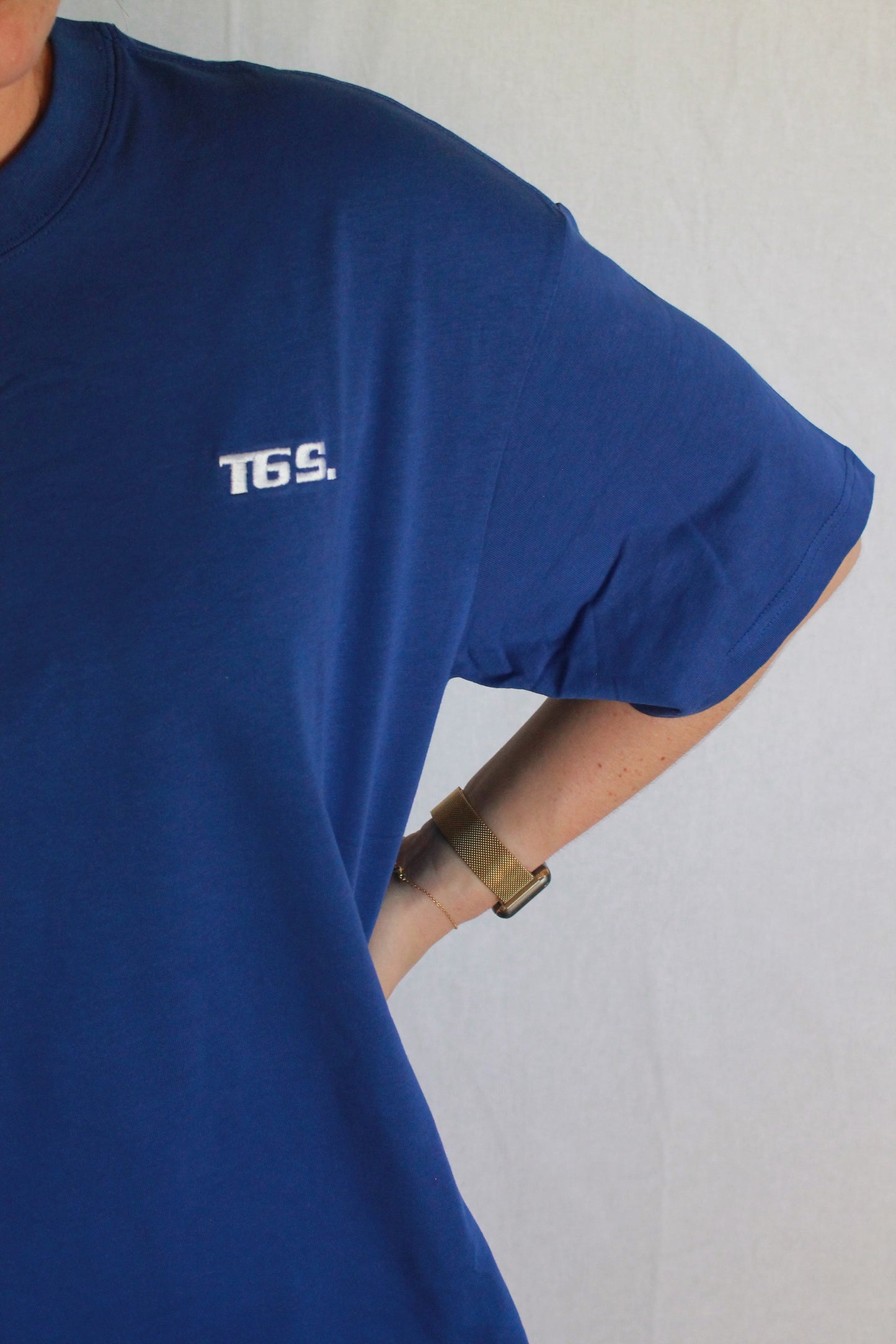 The Flow Tee - Electric Blue