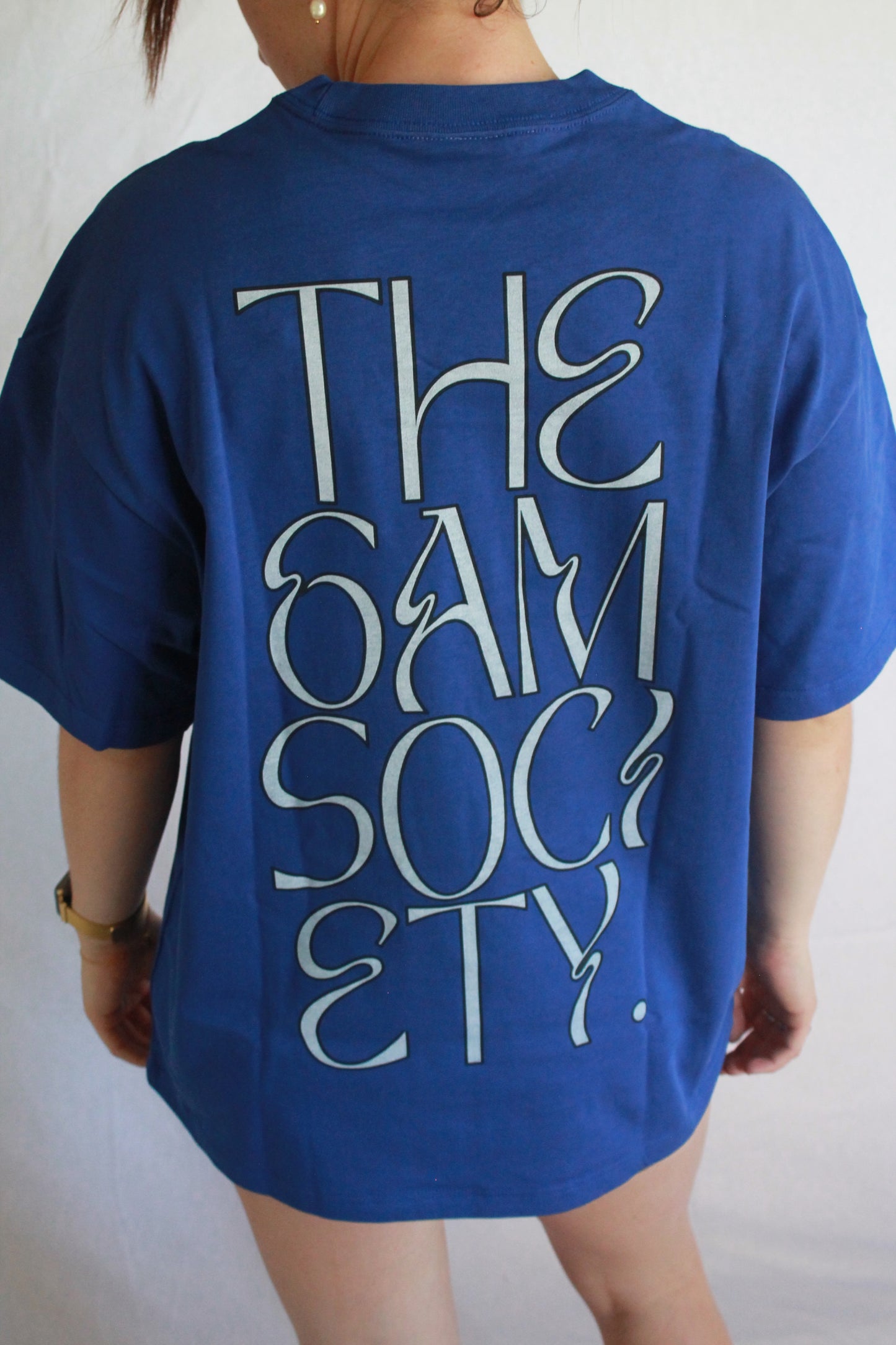 The Flow Tee - Electric Blue