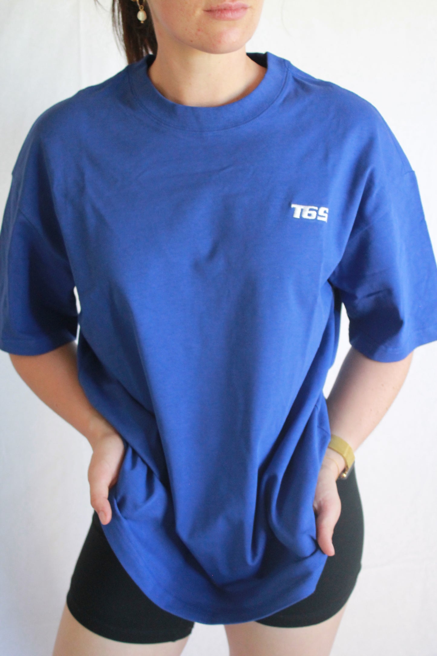 The Flow Tee - Electric Blue