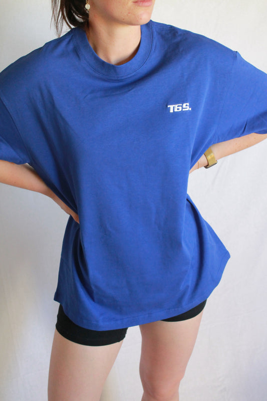 The Flow Tee - Electric Blue